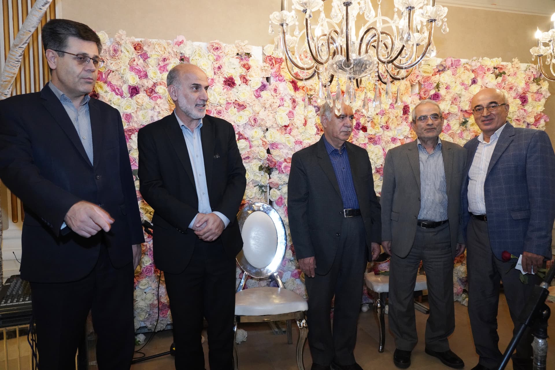 جمعی از مدیران و پیشکسوتان